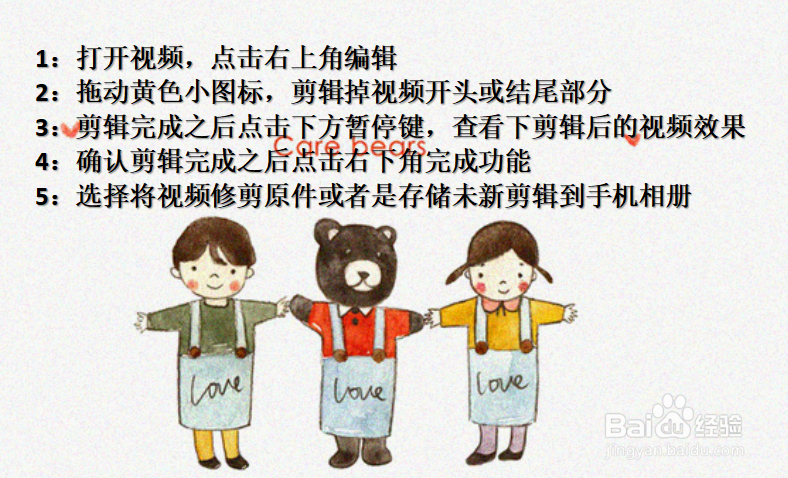 iphoneX怎么剪辑手机里面的视频