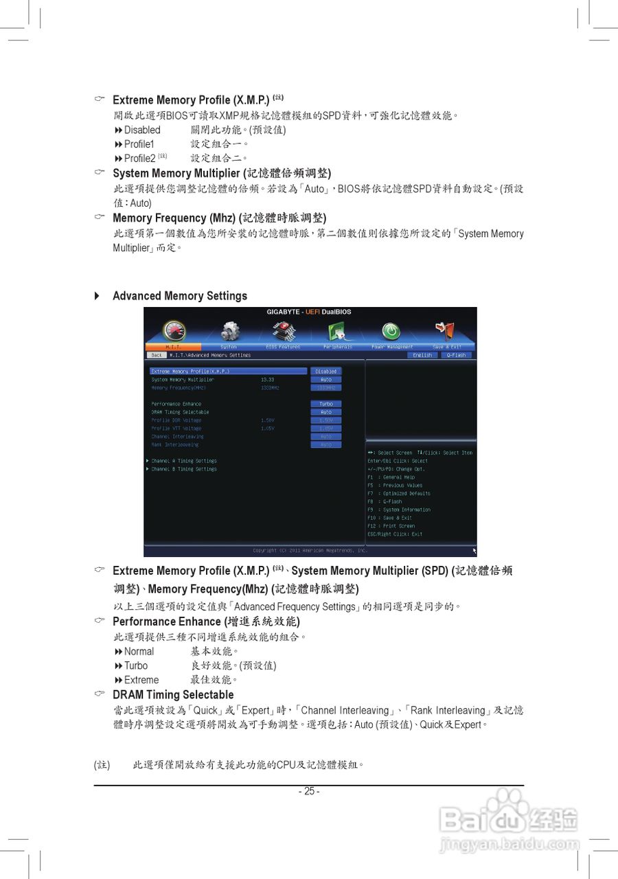 技嘉GA-H61MA-D3V主板使用手册:[3]