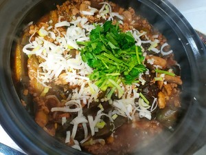 肉沫茄子煲的做法