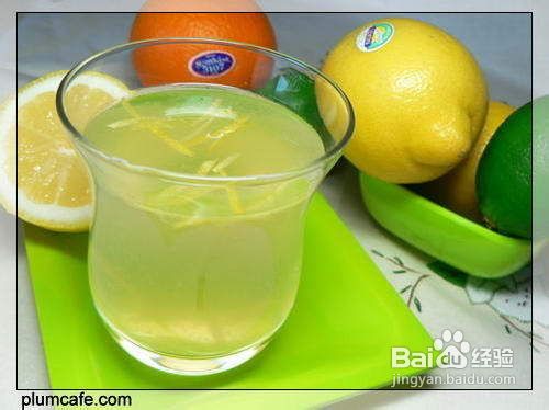 柠檬蜂蜜水的做法