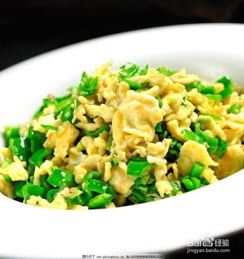 青椒鸡蛋的做法