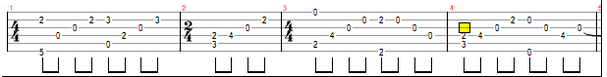 如何设置Guitar Pro的不完全小节