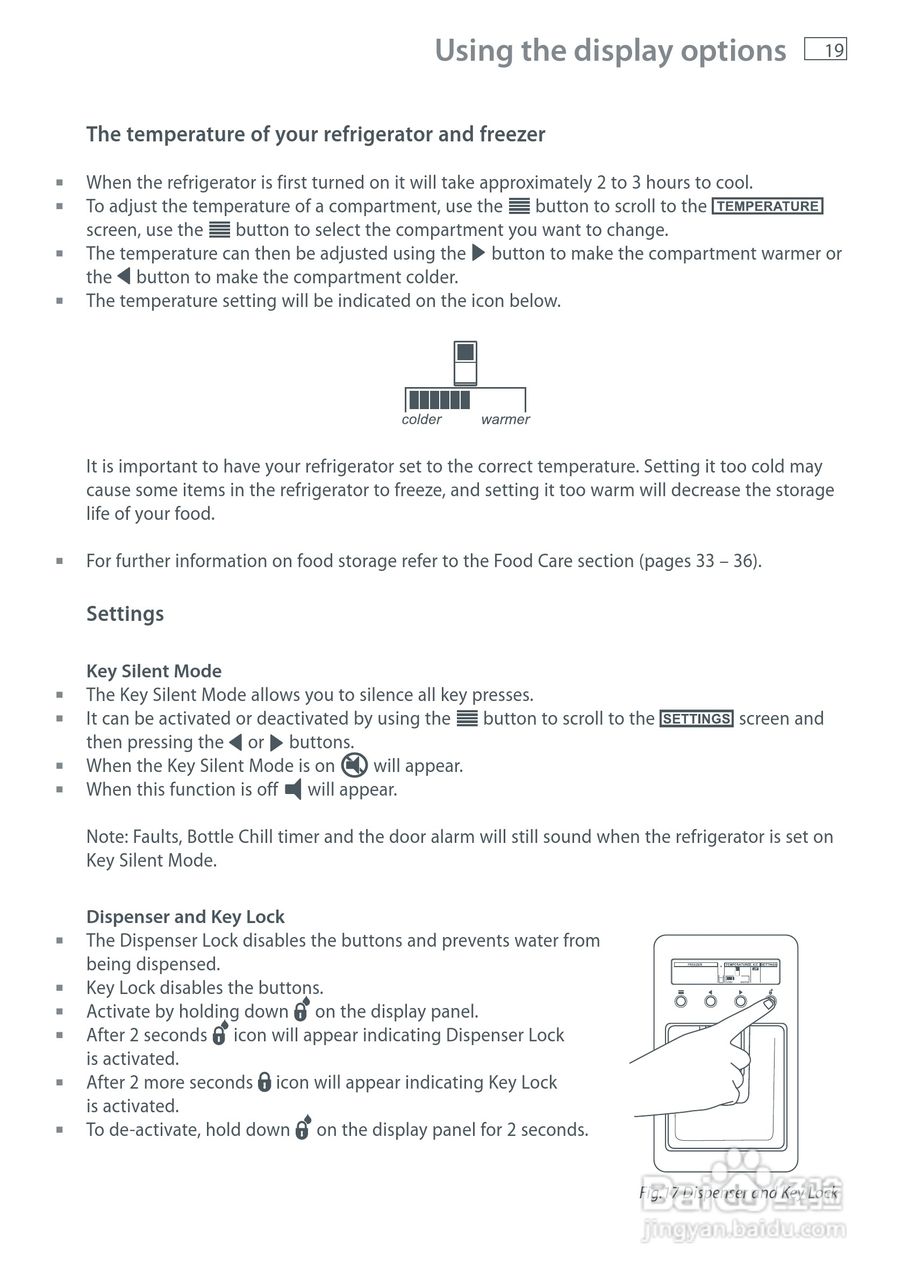 斐雪派克E442BRXFDU2冰箱说明书:[3]