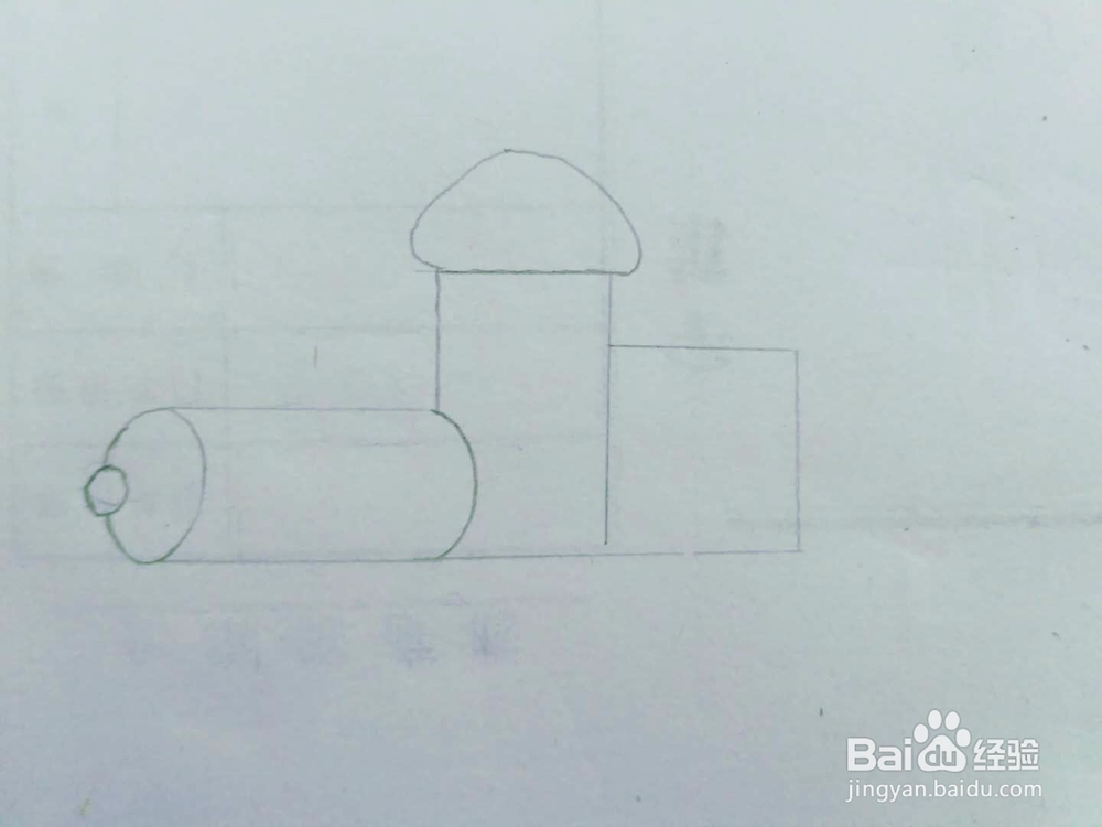 多妈亲子手工简笔画儿童玩具小火车