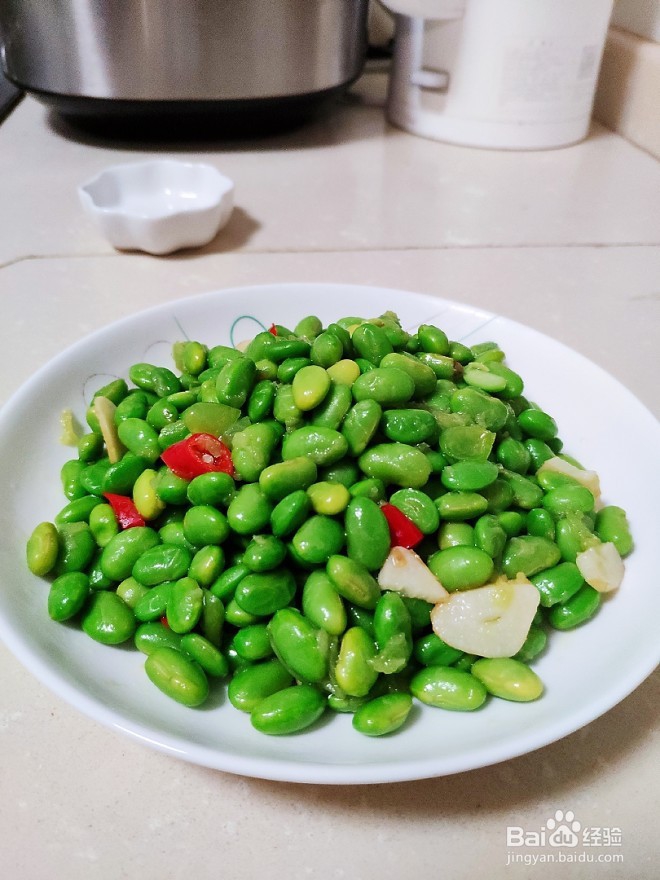 清炒毛豆的美味做法