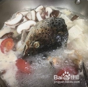 美食汤羹--三文鱼头汤