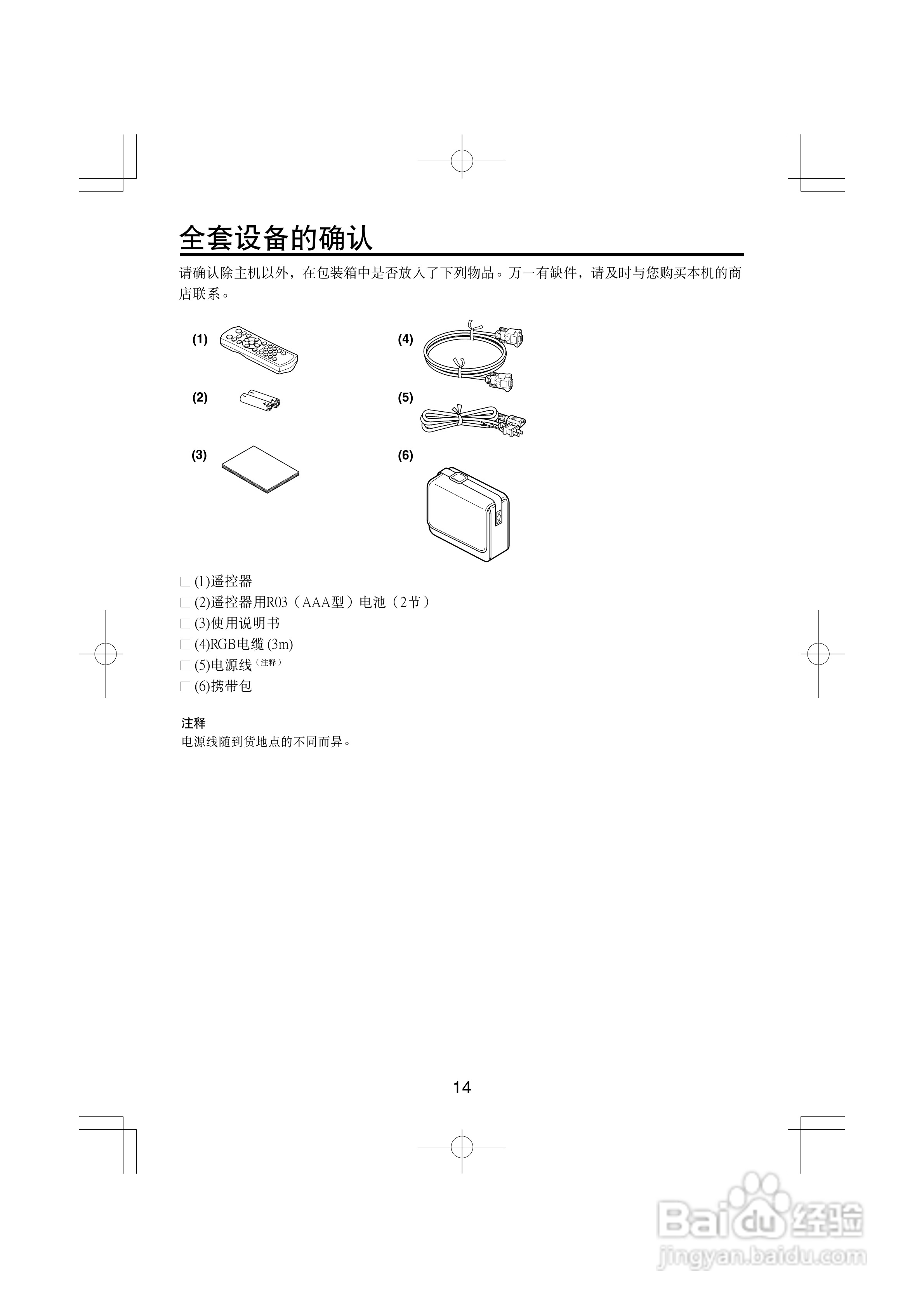 东芝 TLP-XD2000影机说明书:[2]