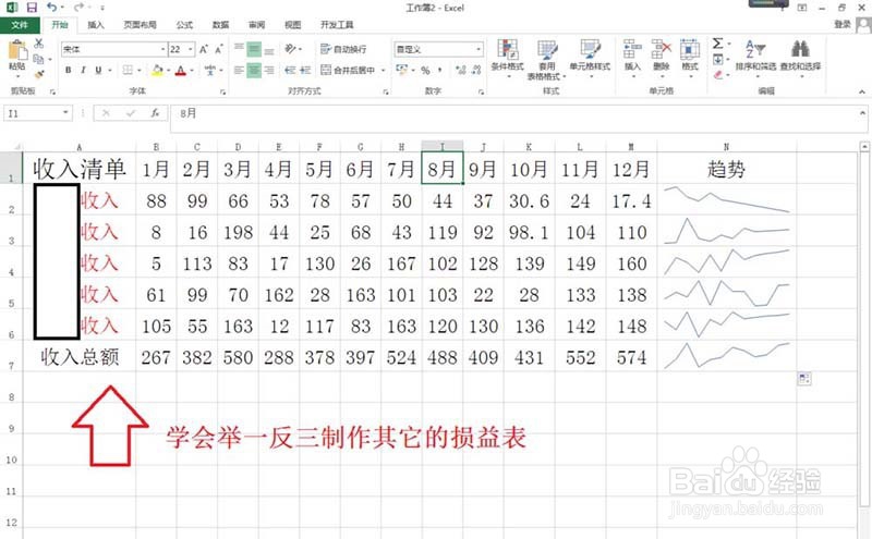 怎么制作公司销售利润表?