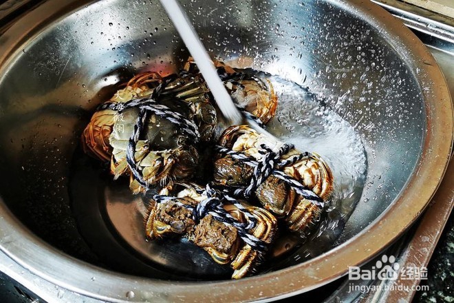 清蒸大闸蟹的做法