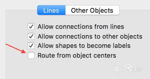 Omnigraffle绘制连接线时从任意点开始