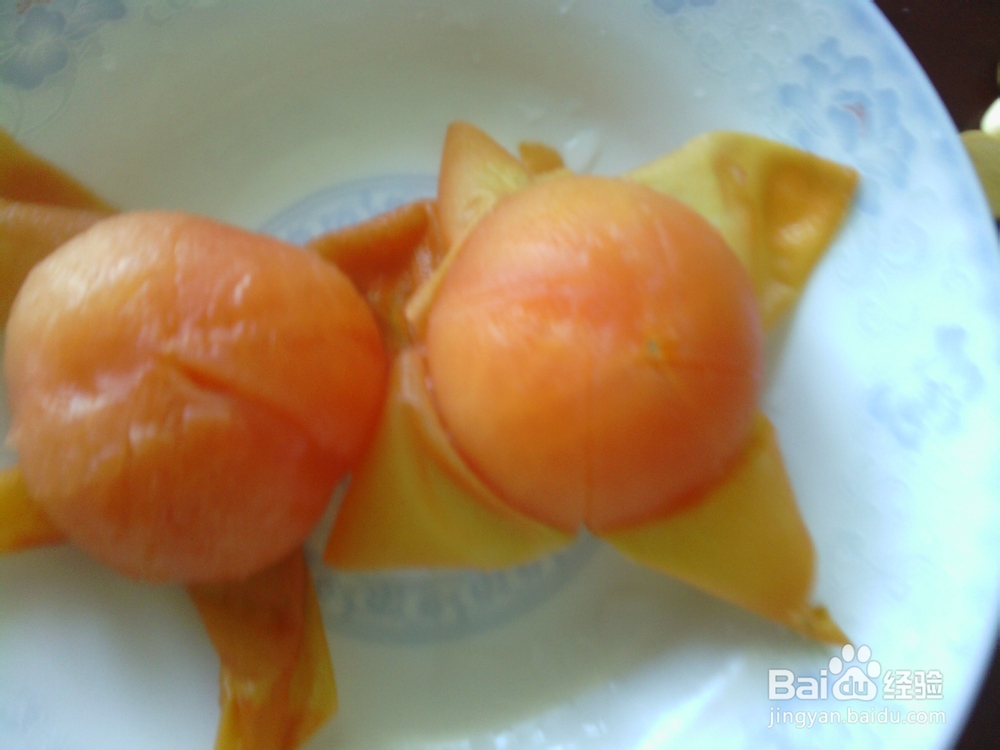 怎样巧剥蕃茄皮