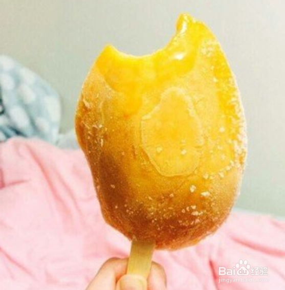 原汁原味芒果冰棒的做法