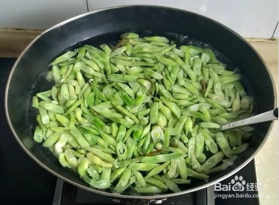 家常辣炒四季豆