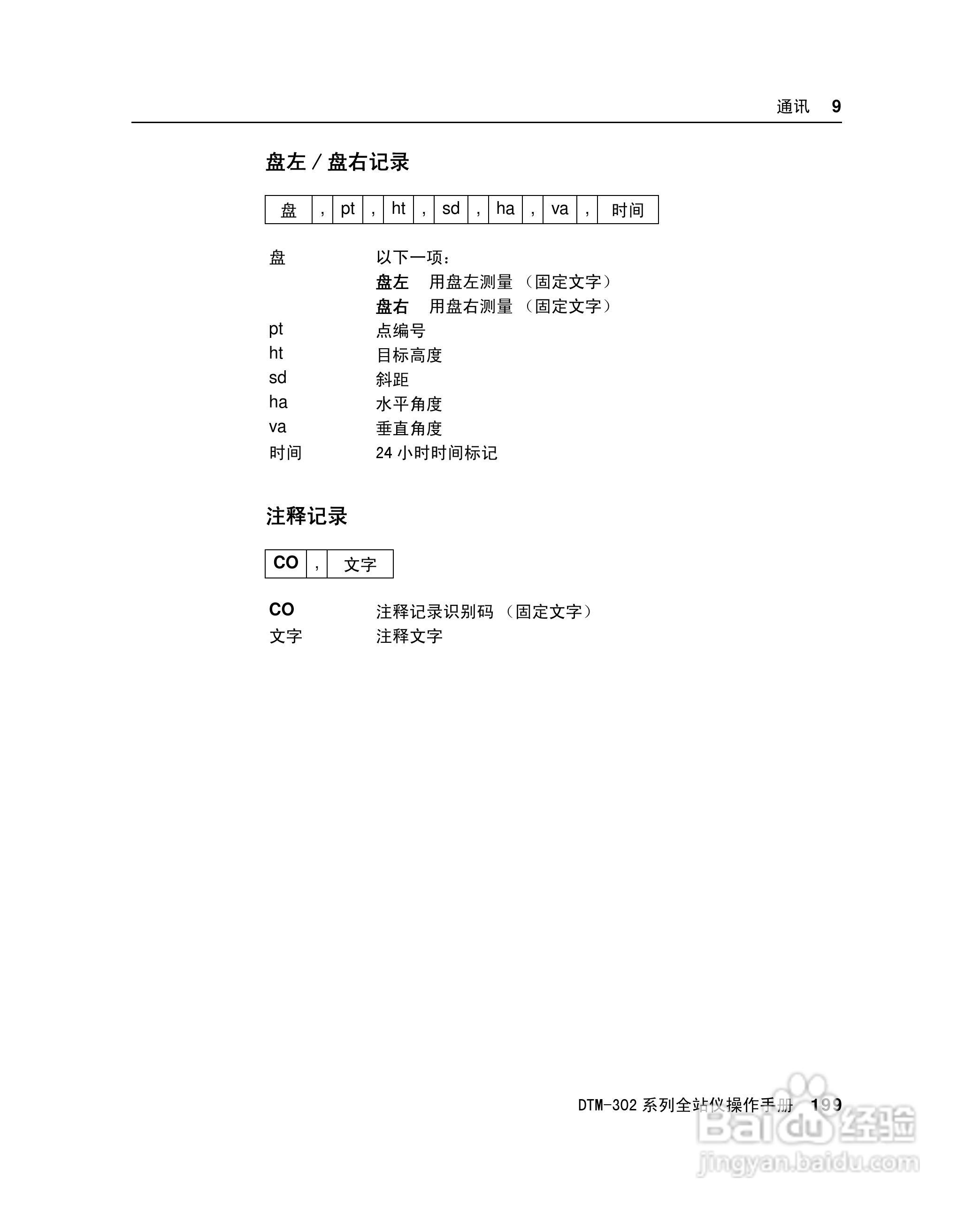 尼康DTM-302、332、352、362 系列全站仪使用手册:[22]