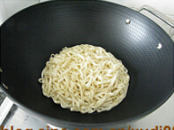 韭黄肉丝两面黄