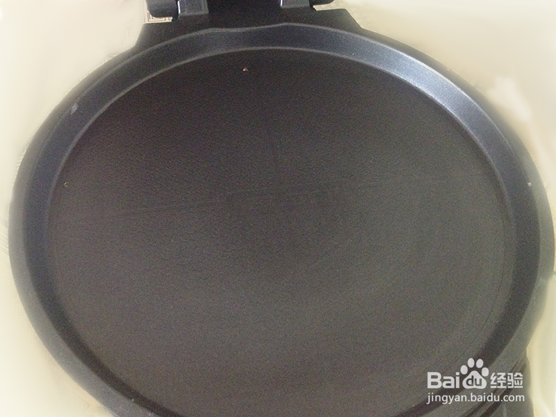 用电饼档煎茄肉饼