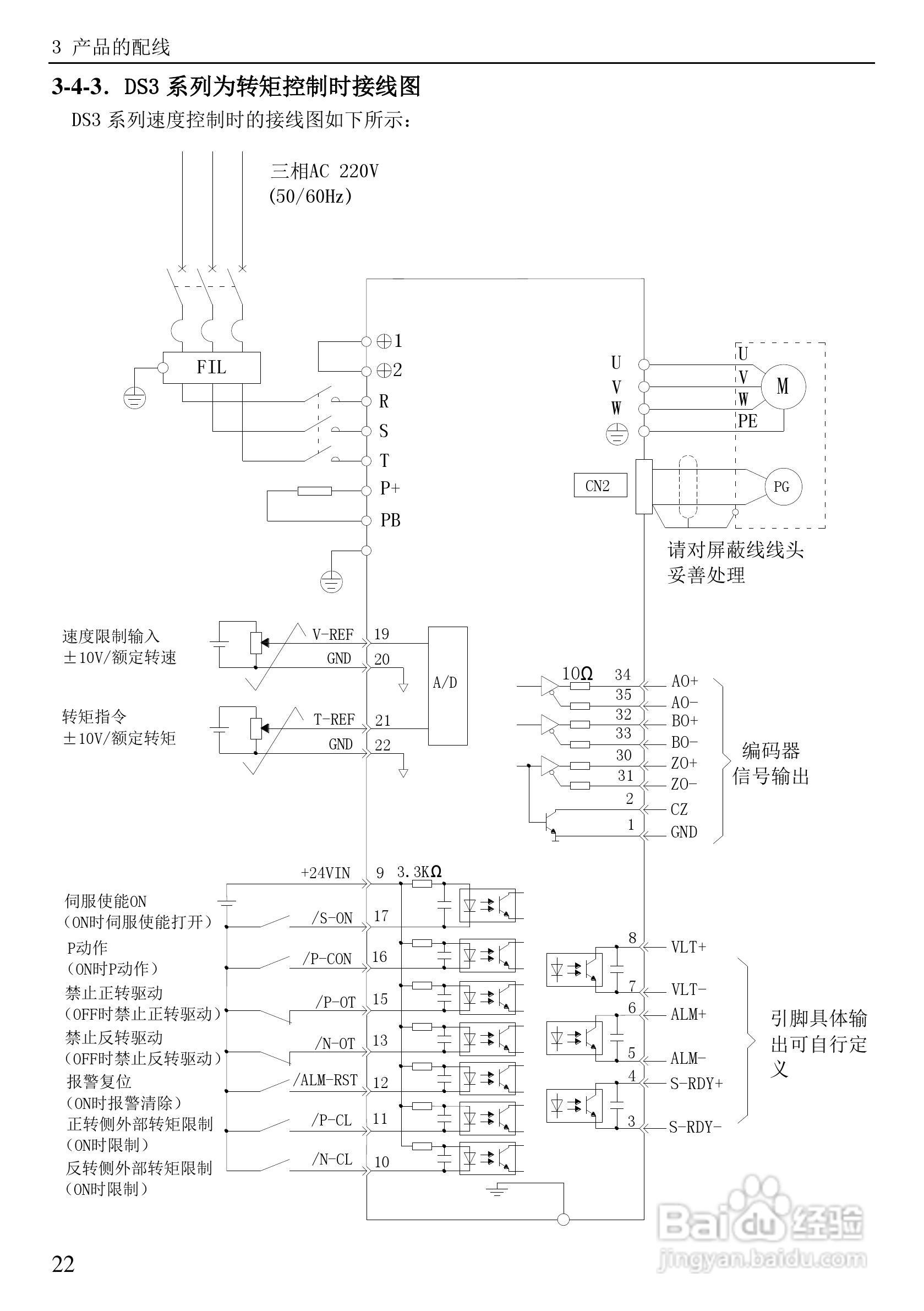 信捷电气DS3系列伺服驱动器用户手册:[4]