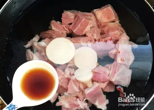 健康美食萝卜炖羊肉