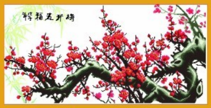 十字绣绣法分解