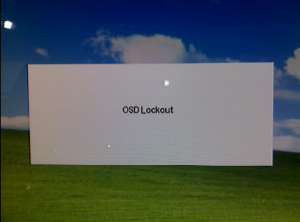 Power Button Lockout”和”OSD Lockout”