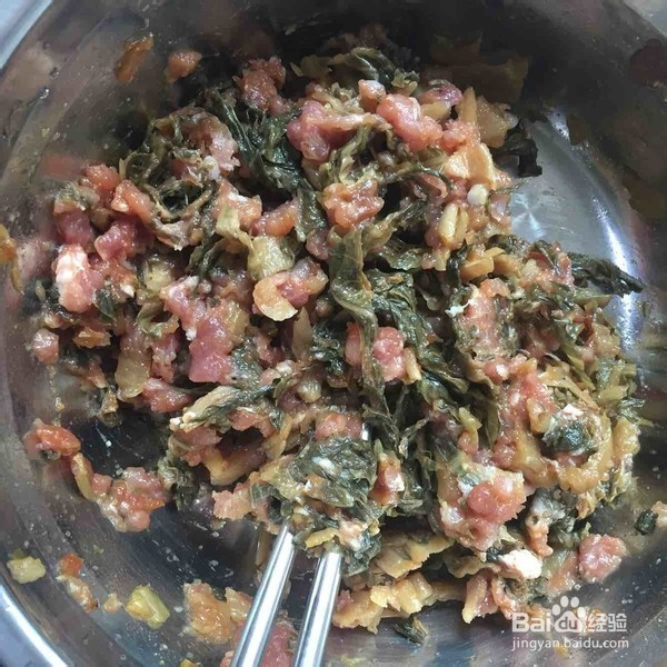 教你做梅菜肉饼