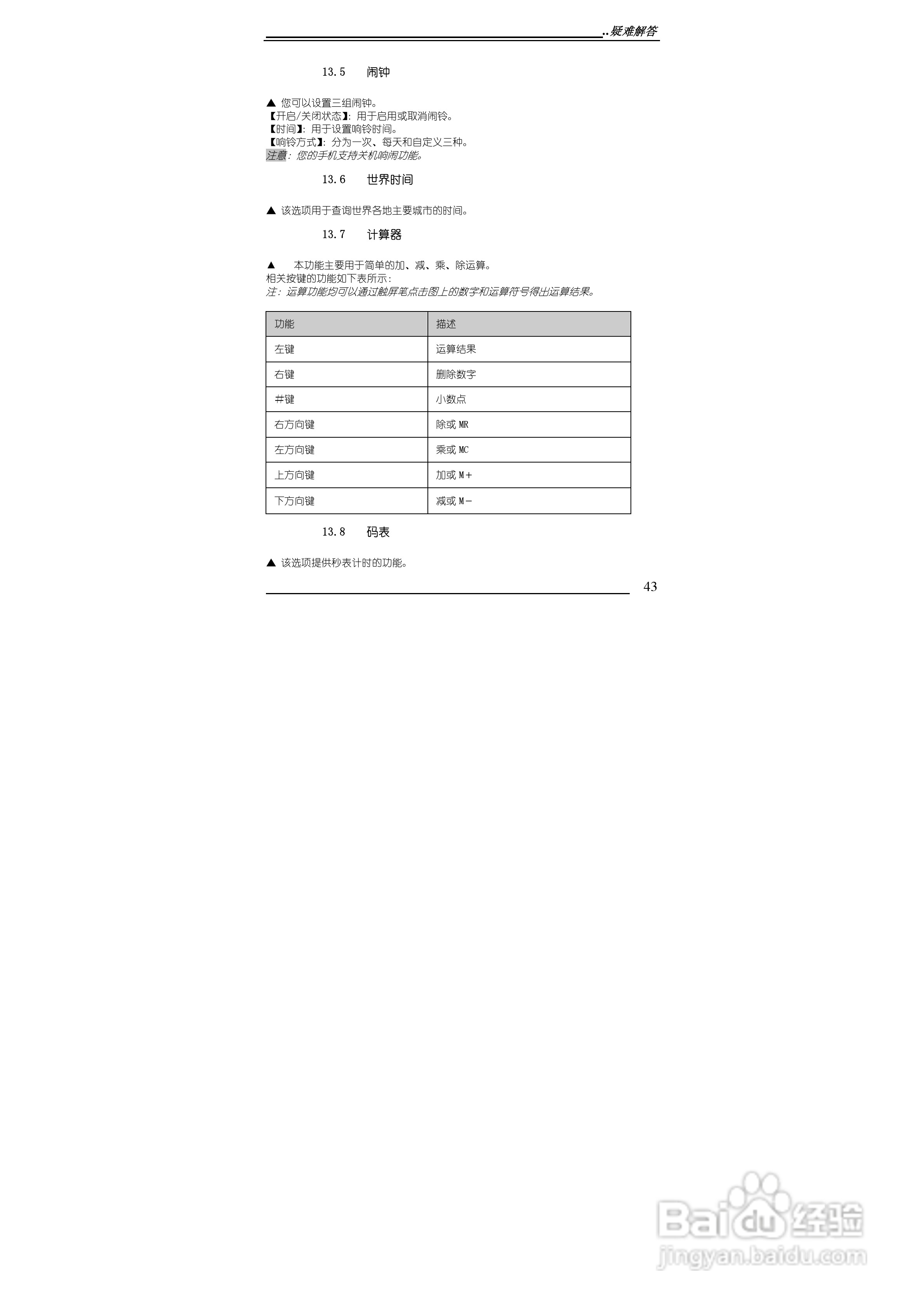 万利达MG608手机使用说明书:[5]