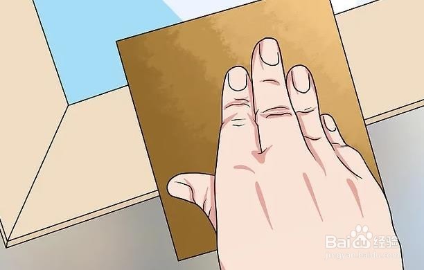 如何给镜框换色DIY