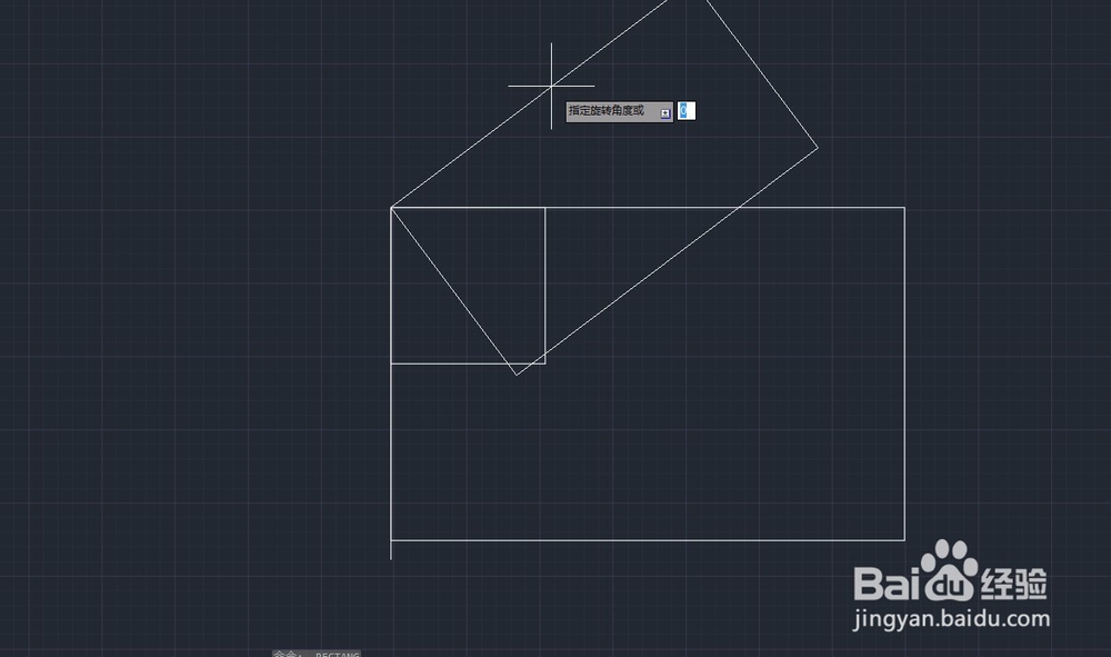 cad 怎么绘制矩形