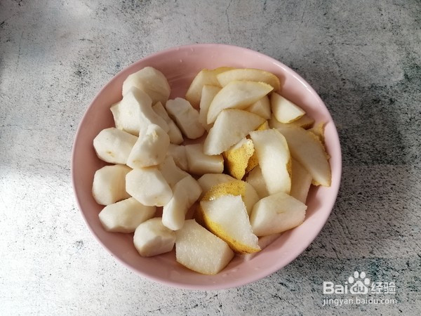 荸荠雪梨汤的做法