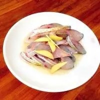 清蒸孔雀开屏鱼---