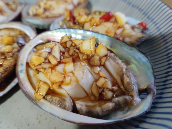 空气炸锅烤鲍鱼