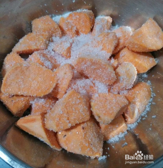 如何制作羔烧番薯