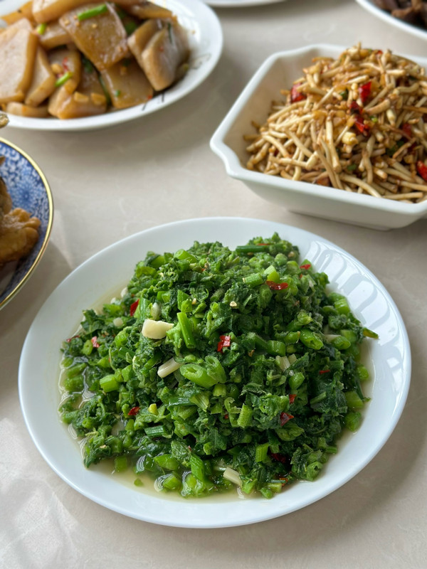 炸紫苏叶花椒叶