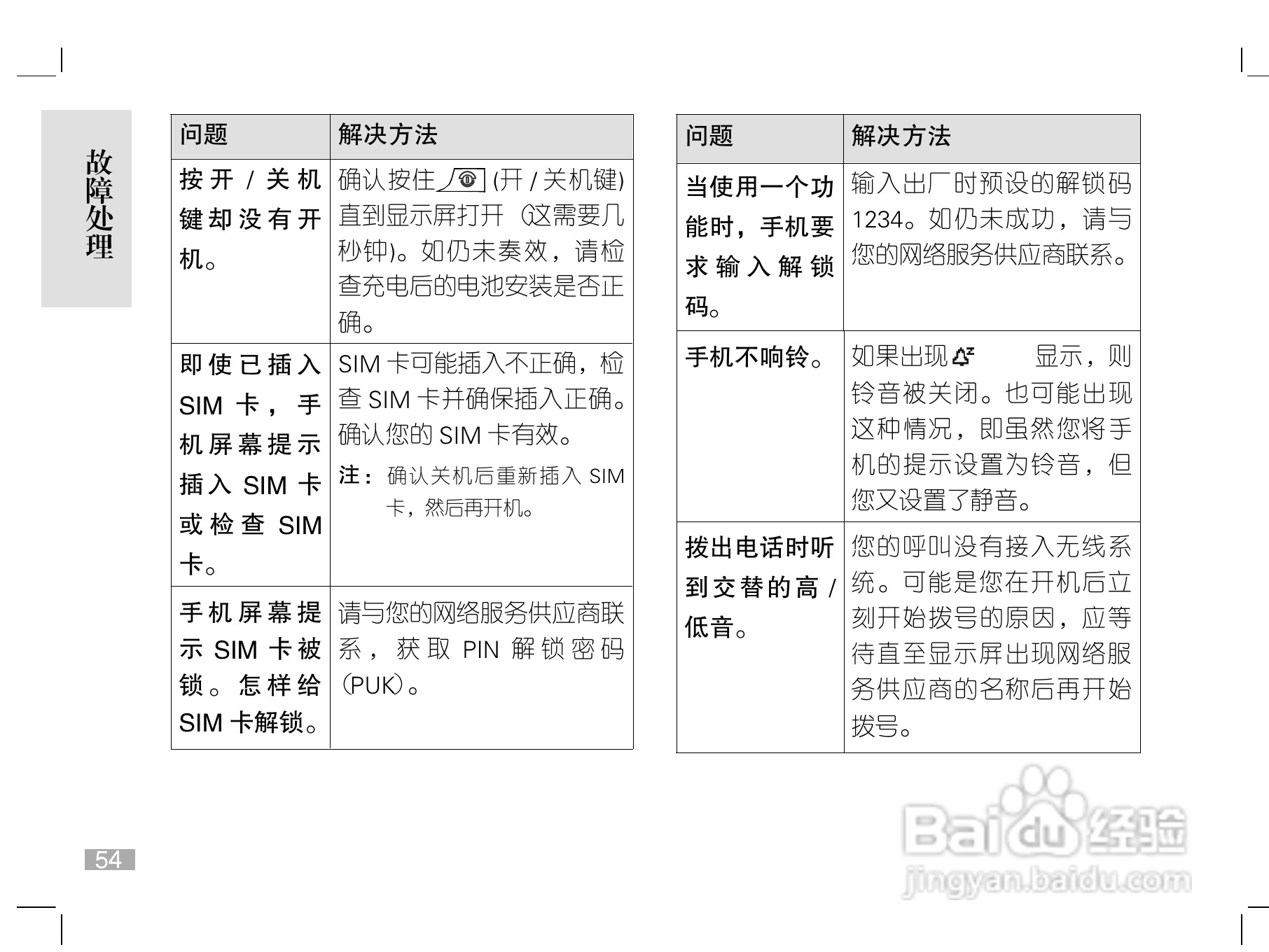 摩托罗拉W208手机使用说明书:[6]