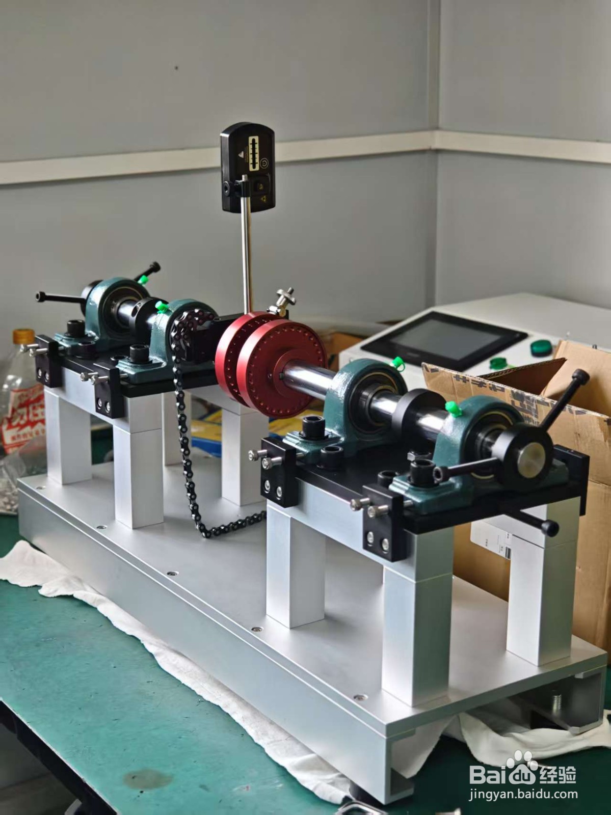 激光对中仪S端和M端安装方式