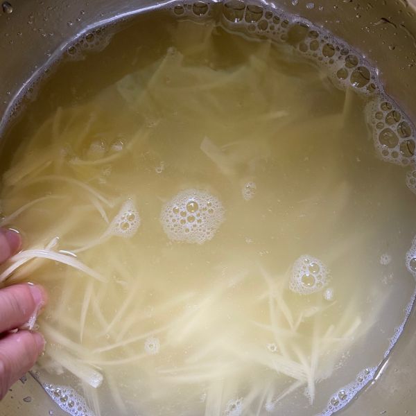 香煎土豆丝肉饼