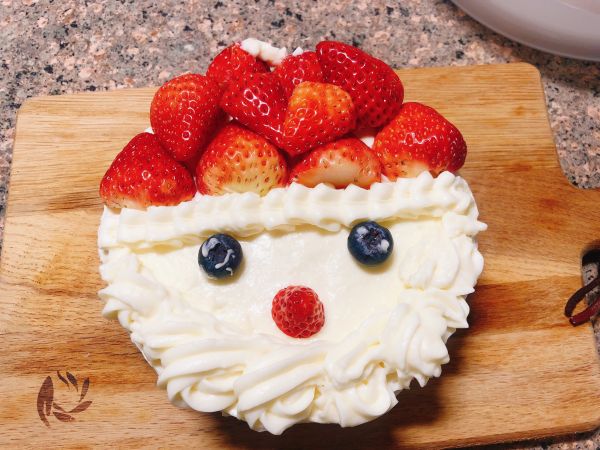 圣诞蓝莓冻芝士蛋糕