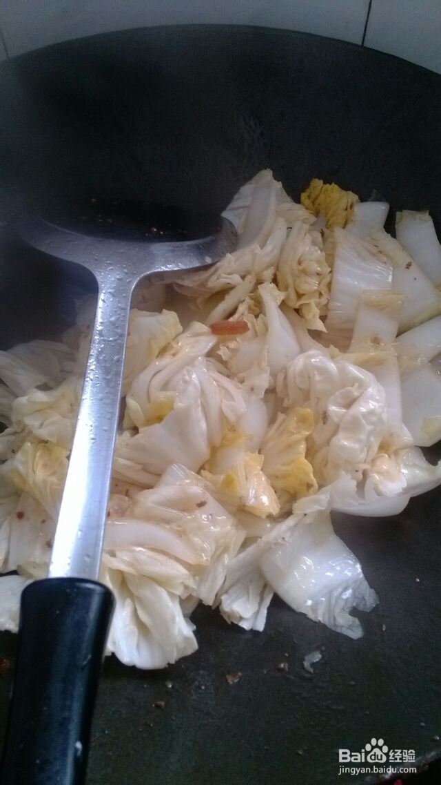 酸辣白菜的做法：酸辣白菜