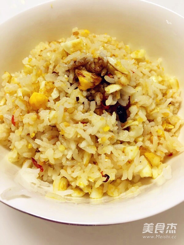 鸡蛋糊糊拌饭