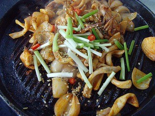 铁板鱿鱼家常做法