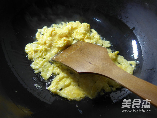 油菜蕻鸡蛋煮汤圆