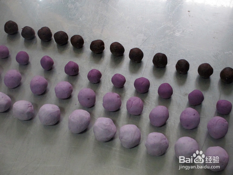 不闹元宵闹哪样——紫薯水晶园子