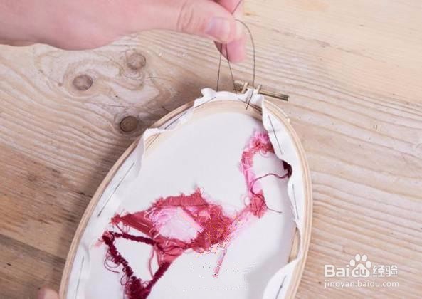 如何刺绣一只欧美风格“烈火鸟”