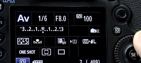 佳能5D4曝光补偿怎么调