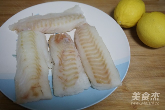 意式柠檬烤鳕鱼块