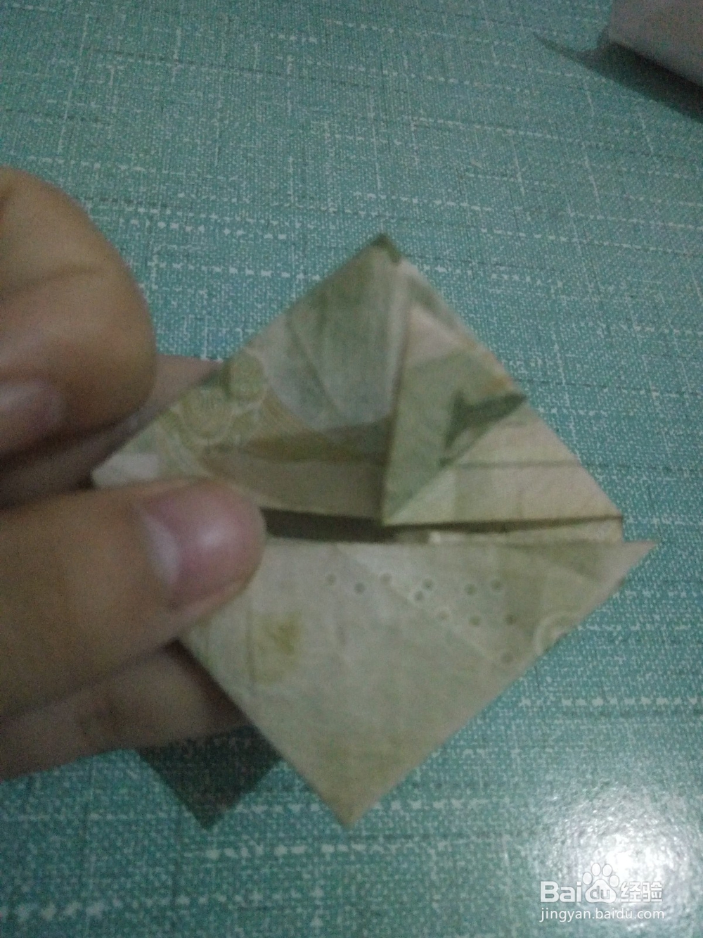 如何用一元钱折爱心