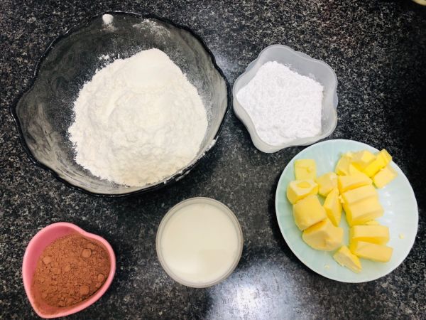 巧克力爆浆蓝莓曲奇