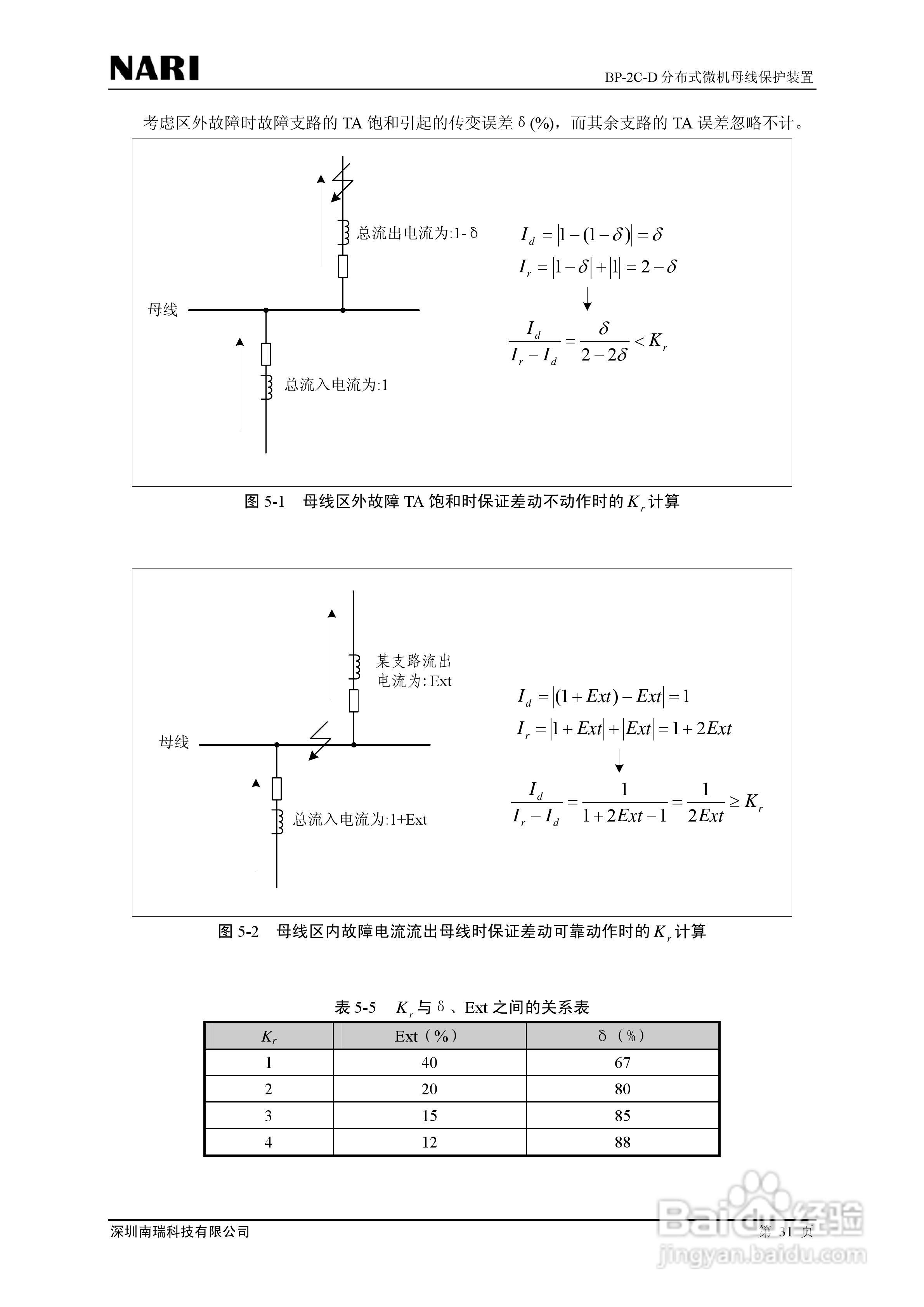 BP-2C-D分布式母线保护装置技术说明书:[4]