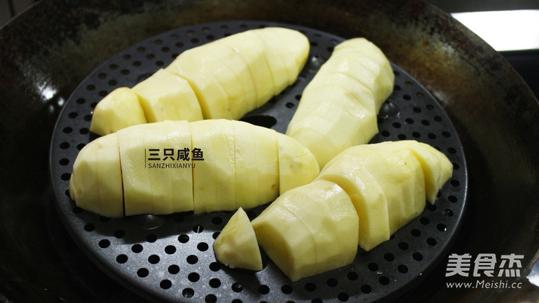 苦瓜酿土豆泥