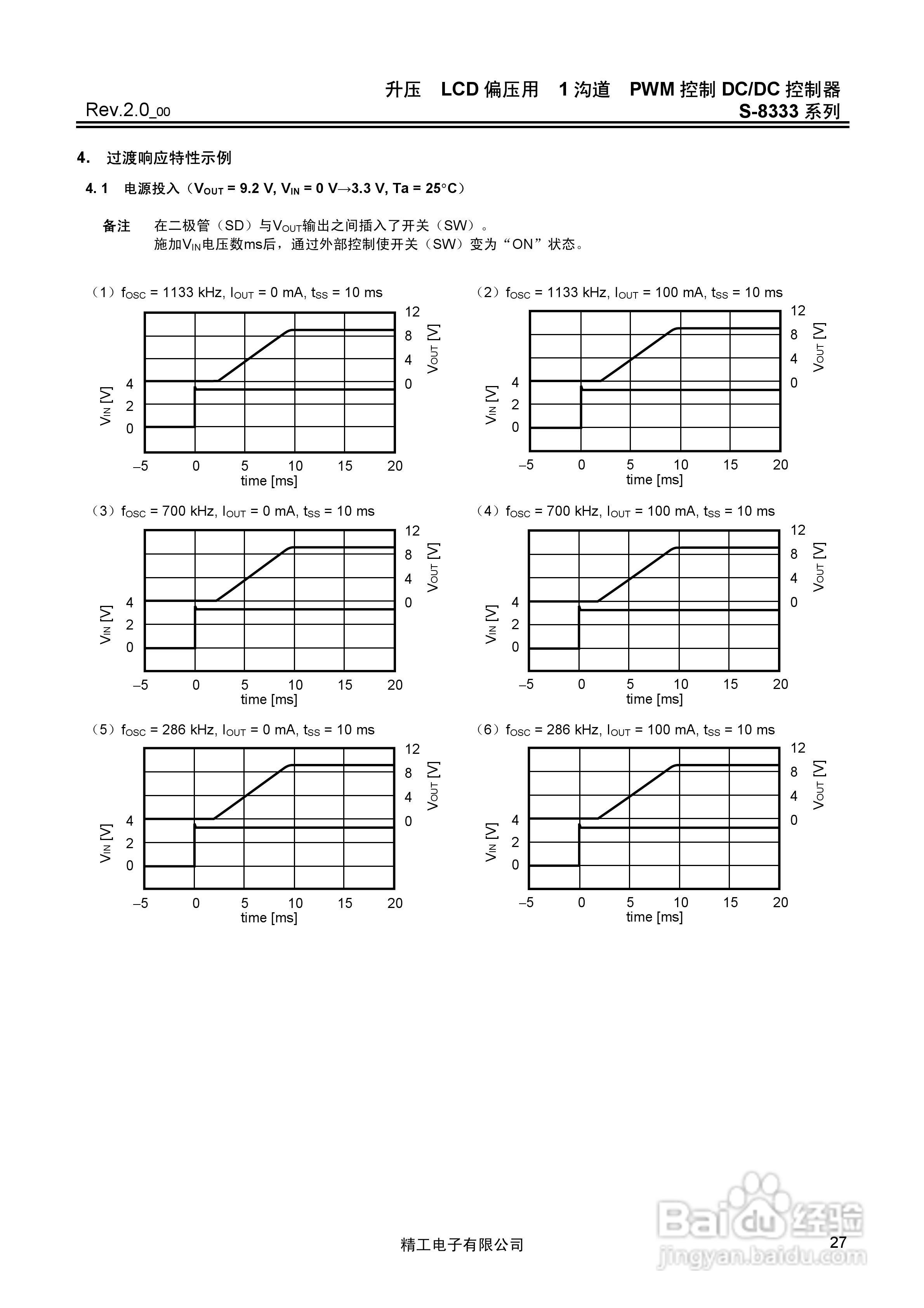精工S-8333系列DC-DC控制器说明书:[3]